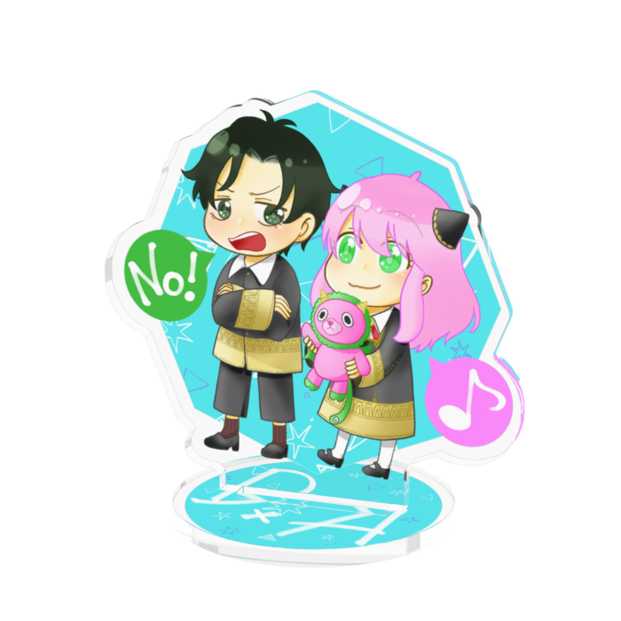 アクリルフィギュア - 70x70mm