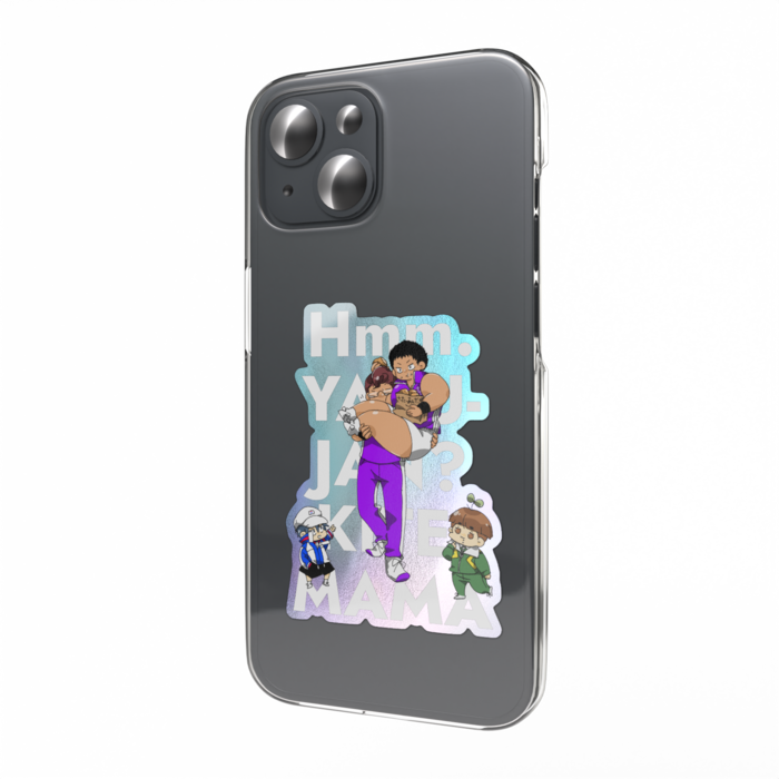 オーロラスマホステッカー - 縦