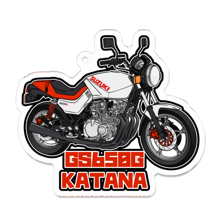 アクリルキーホルダー GS650G KATANA - 88サイクルズ【バイク