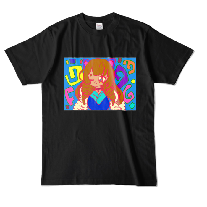 カラーTシャツ - L - ブラック (濃色)