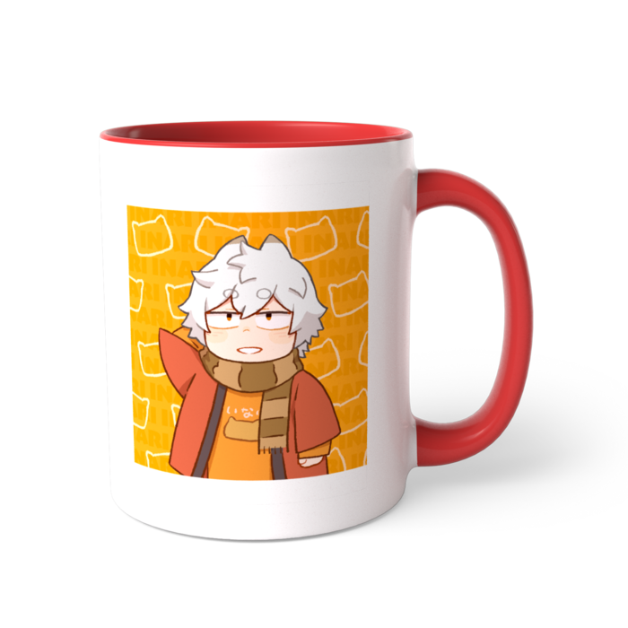 ツートンカラーマグカップ - 直径 8.2cm / 高さ 9.5cm