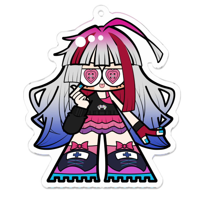 アクリルキーホルダー - 70 x 70 (mm)(2)