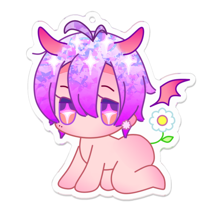 アクリルキーホルダー - 70 x 70 (mm)