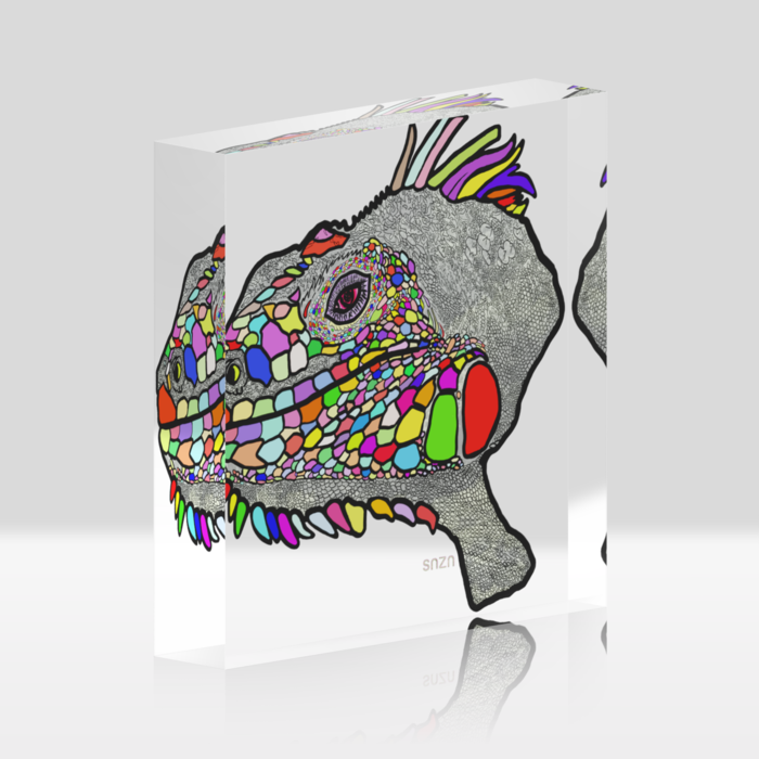 アクリルブロック - 100x100mm