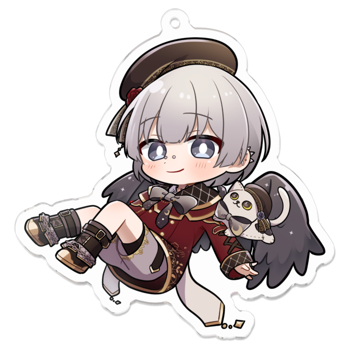 アクリルキーホルダー - 70 x 70 (mm)