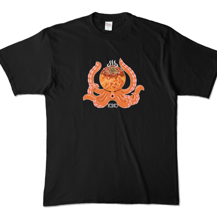 カラーTシャツ - XL - ブラック (濃色)