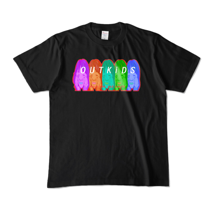 カラーTシャツ - M - ブラック (濃色)