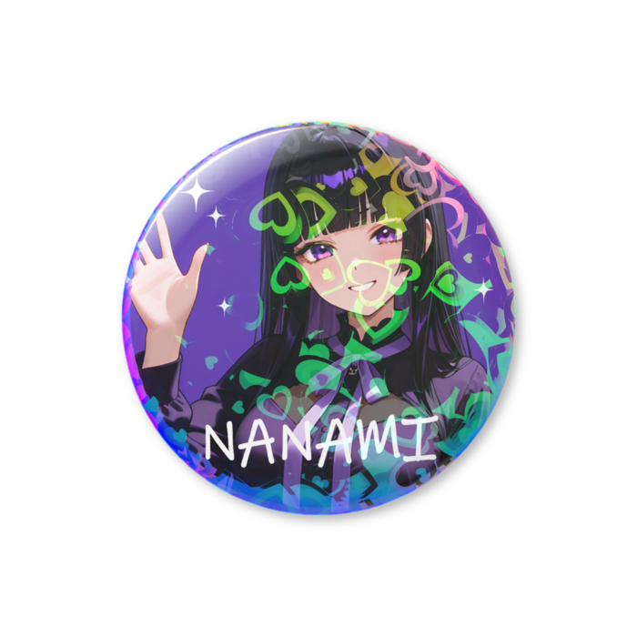 ホログラム缶バッジ - 32mm