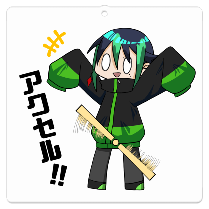 アクリルキーホルダー - 70 x 70 (mm)