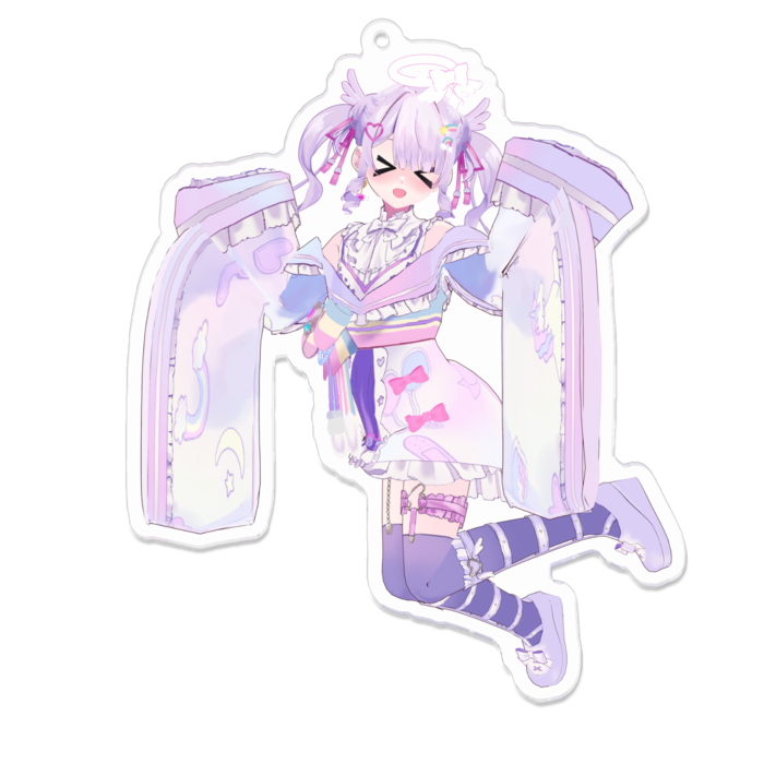 アクリルキーホルダー - 100 x 100 (mm)