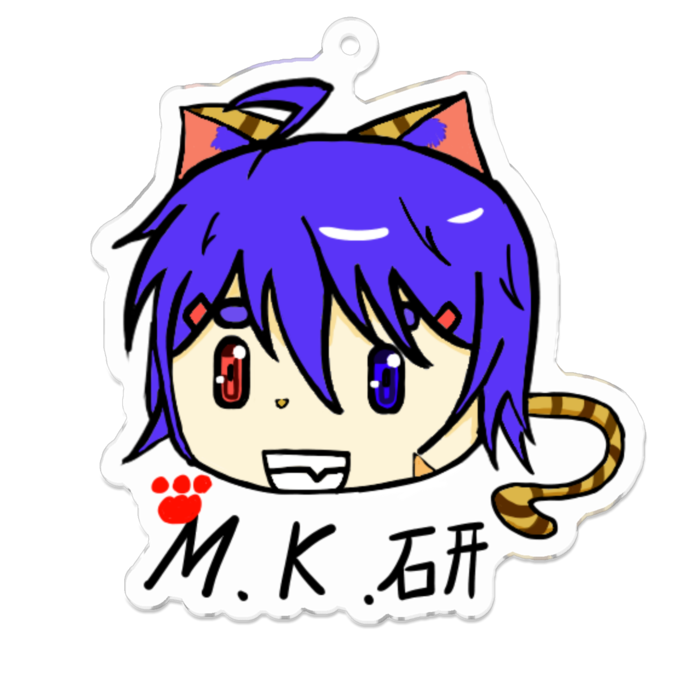 アクリルキーホルダー - 70 x 70 (mm)