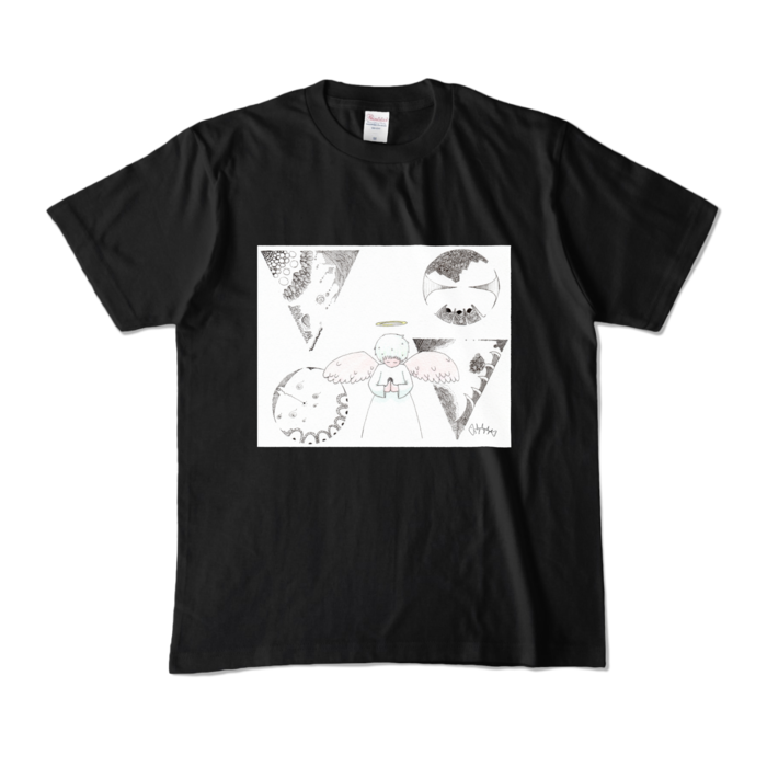 カラーTシャツ - M - ブラック (濃色)
