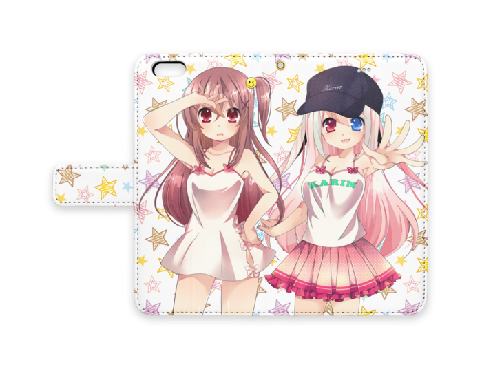 手帳型iPhoneケース - iPhone 6 Plus / 6s Plus - ストラップ穴 あり