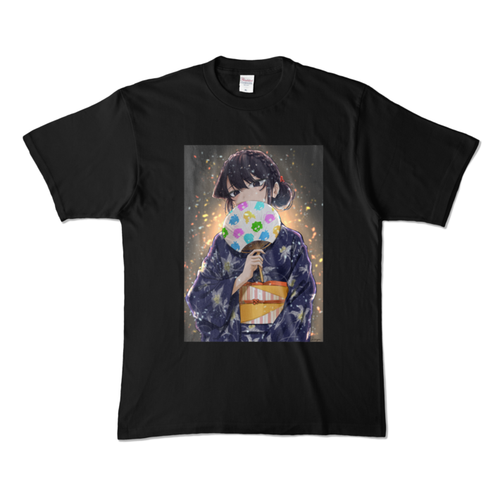 カラーTシャツ - XL - ブラック (濃色)