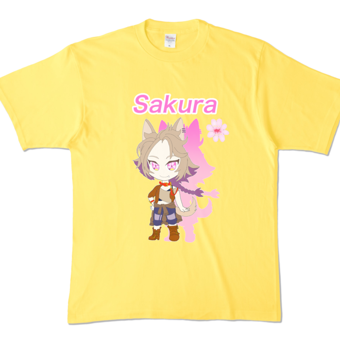 カラーTシャツ - XL - イエロー (濃色)