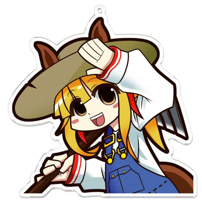 アクリルキーホルダー - 100 x 100 (mm)