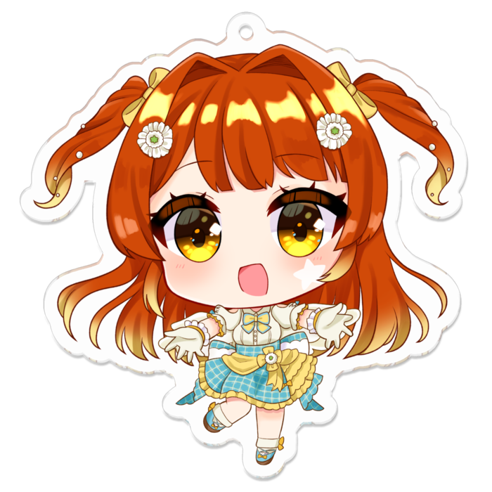 アクリルキーホルダー - 70 x 70 (mm)