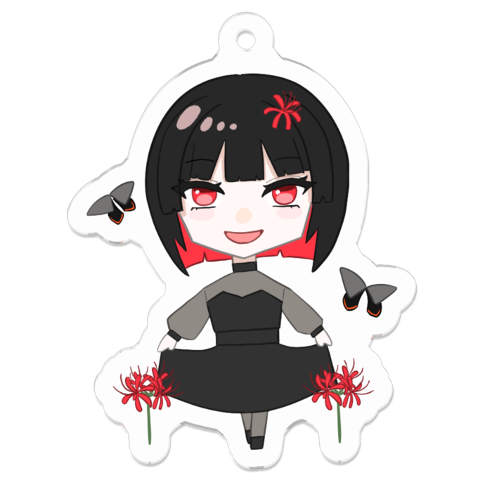 アクリルキーホルダー - 50 x 50 (mm)