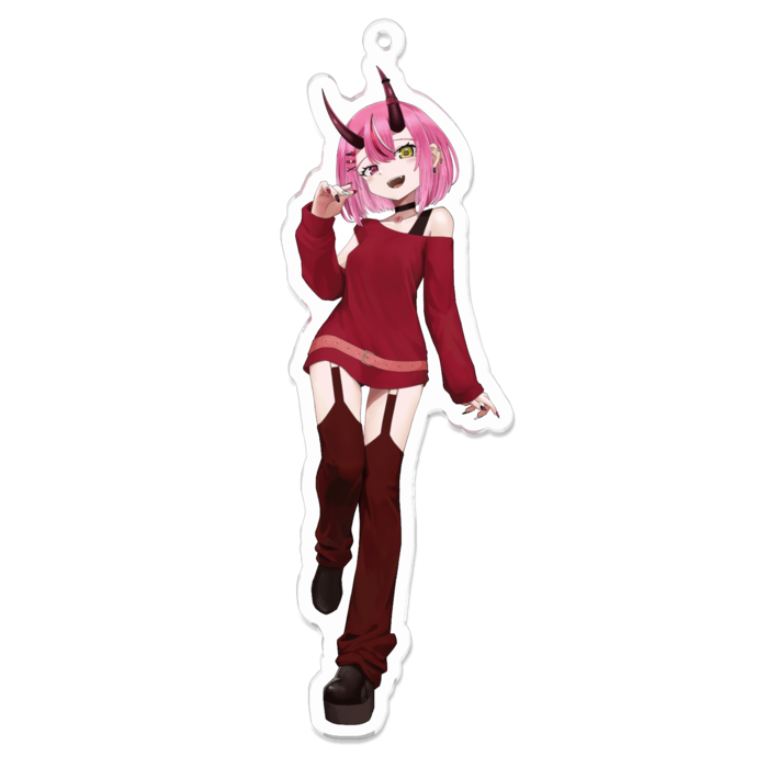 アクリルキーホルダー - 100 x 100 (mm)