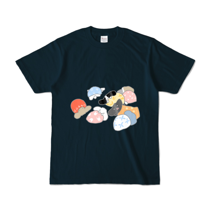 カラーTシャツ - S - ネイビー (濃色)