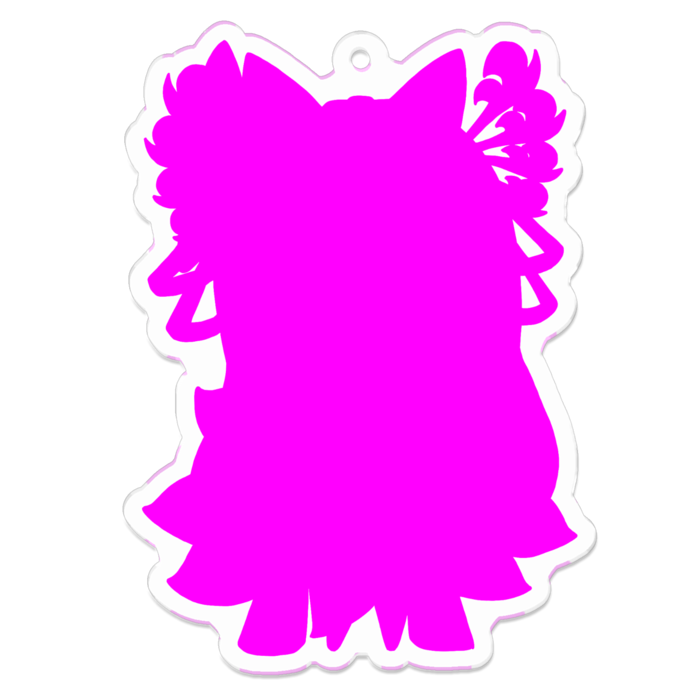 アクリルキーホルダー - 70 x 70 (mm)