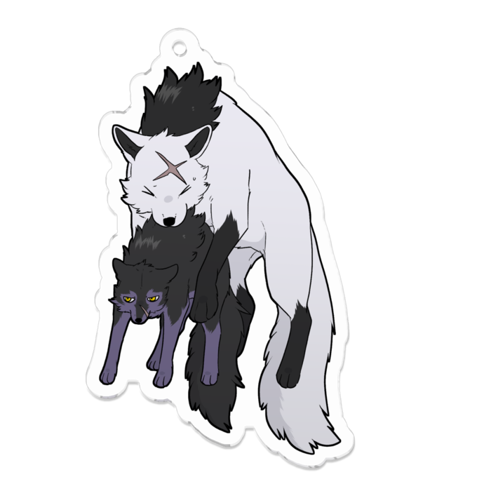 アクリルキーホルダー - 70 x 70 (mm)