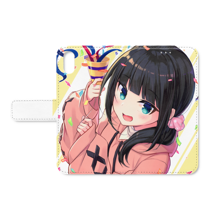 手帳型iPhoneケース - iPhone XS / X - ストラップ穴 なし