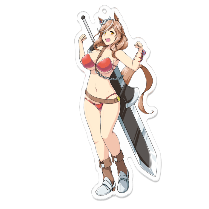 アクリルキーホルダー - 100 x 100 (mm)