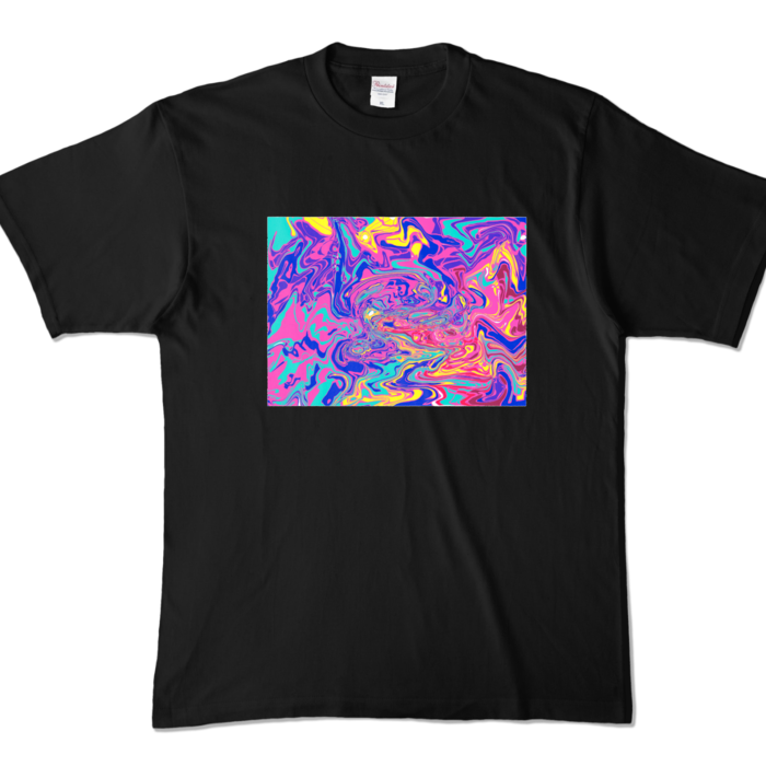 カラーTシャツ - XL - ブラック (濃色)