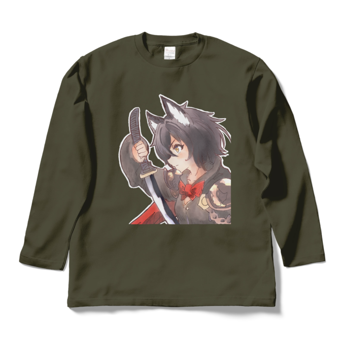 ロングスリーブTシャツ - L - アーミーグリーン