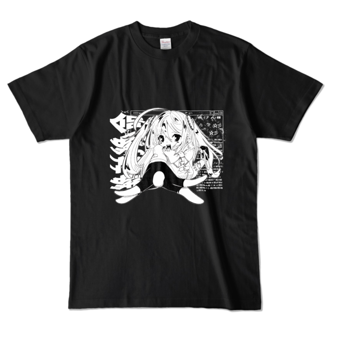 カラーTシャツ - L - ブラック (濃色)