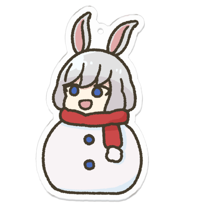 アクリルキーホルダー - 70 x 70 (mm)