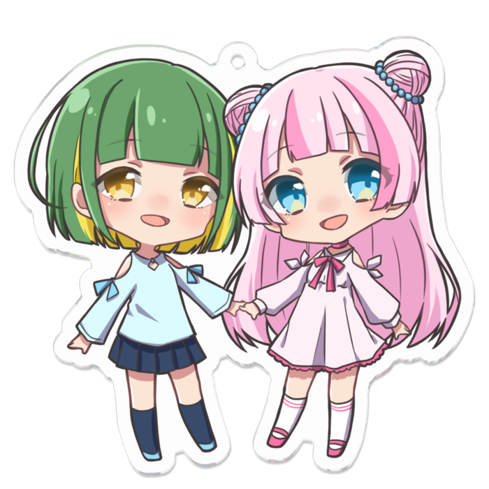 アクリルキーホルダー - 70 x 70 (mm)