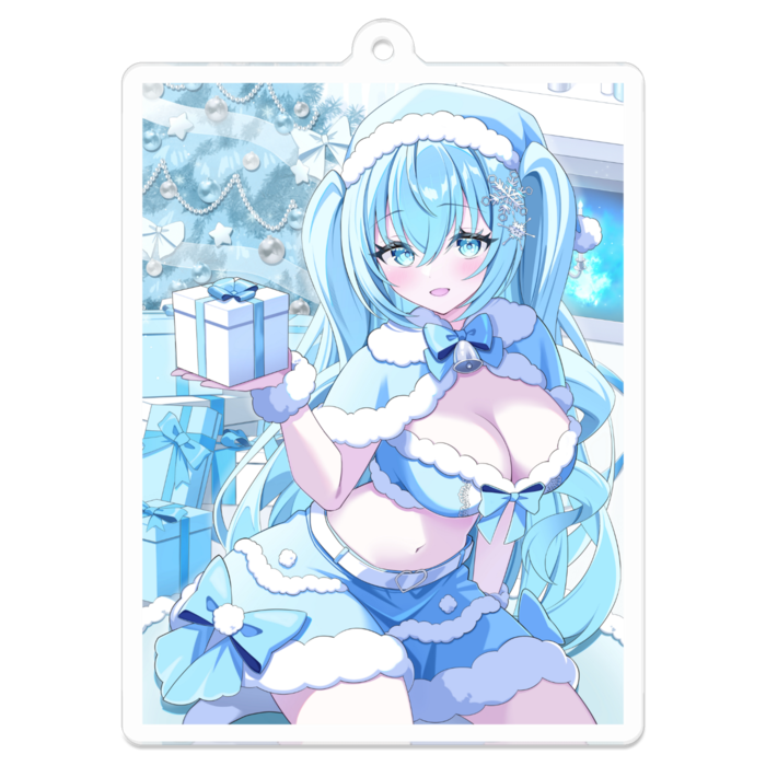 アクリルキーホルダー（コーティング） - 70 x 70 (mm)