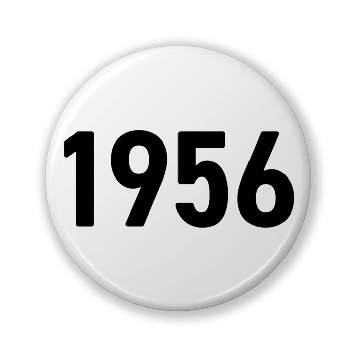 【1956】缶バッジ- 32mm