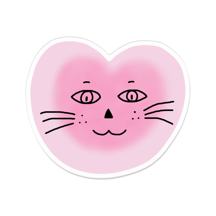 アクリルバッジ - 70 x 70 (mm)