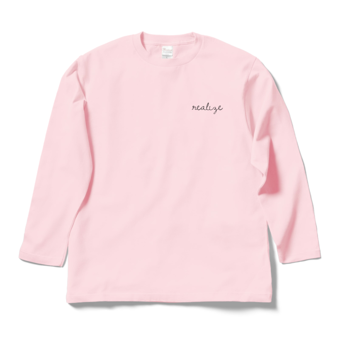 ロングスリーブTシャツ - L - ライトピンク