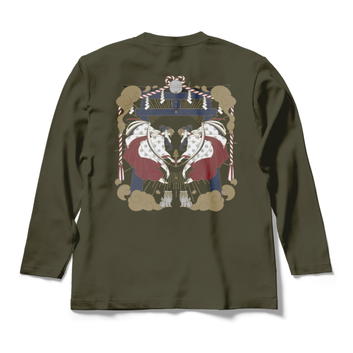 ロングスリーブTシャツ - M - アーミーグリーン