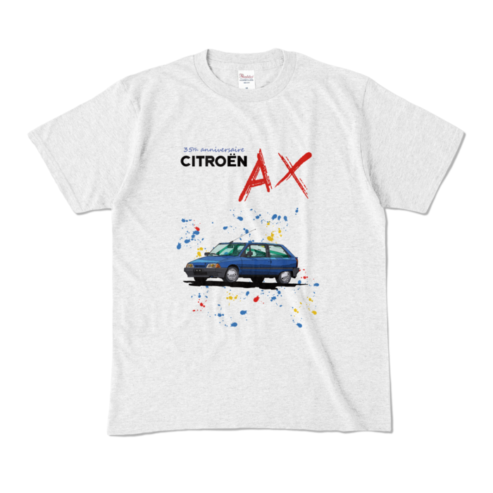 カラーTシャツ - M - アッシュ (淡色)