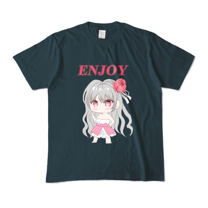 カラーTシャツ - M - デニム (濃色)