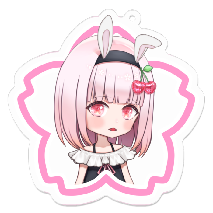 アクリルキーホルダー - 70 x 70 (mm)