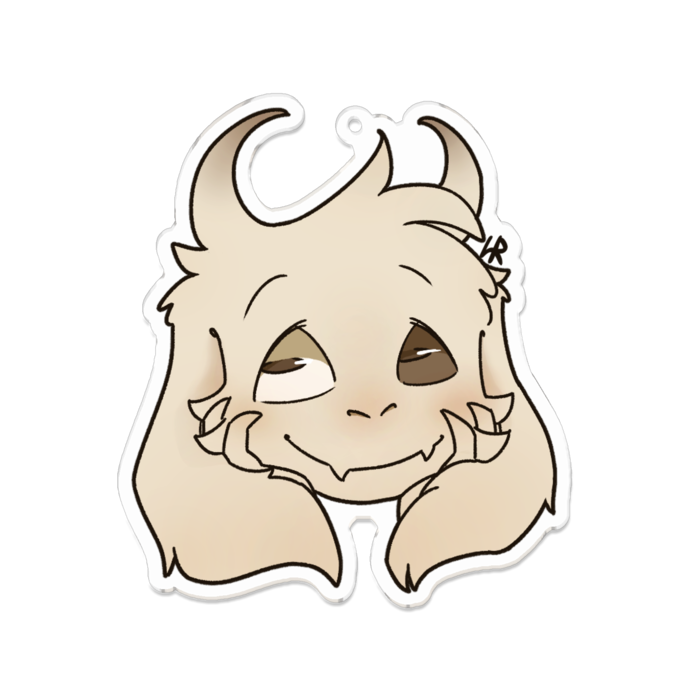 アクリルキーホルダー - 100 x 100 (mm)