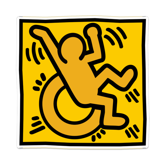 アクリルバッジ - 100 x 100 (mm)