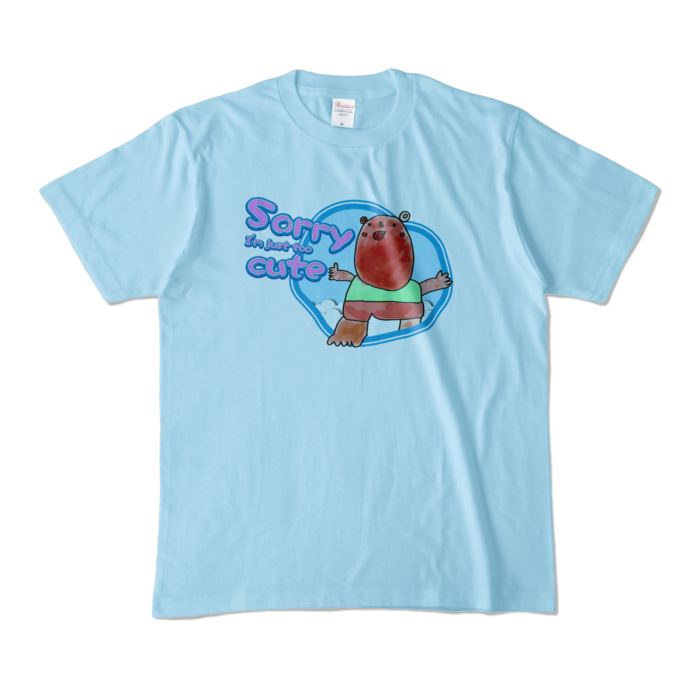 カラーTシャツ - M - ライトブルー (淡色)