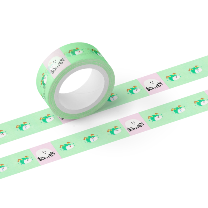 まるいもちverマスキングテープ - テープ幅 15mm