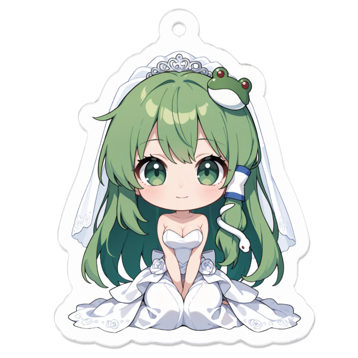 アクリルキーホルダー - 50 x 50 (mm)(キャラのみ)