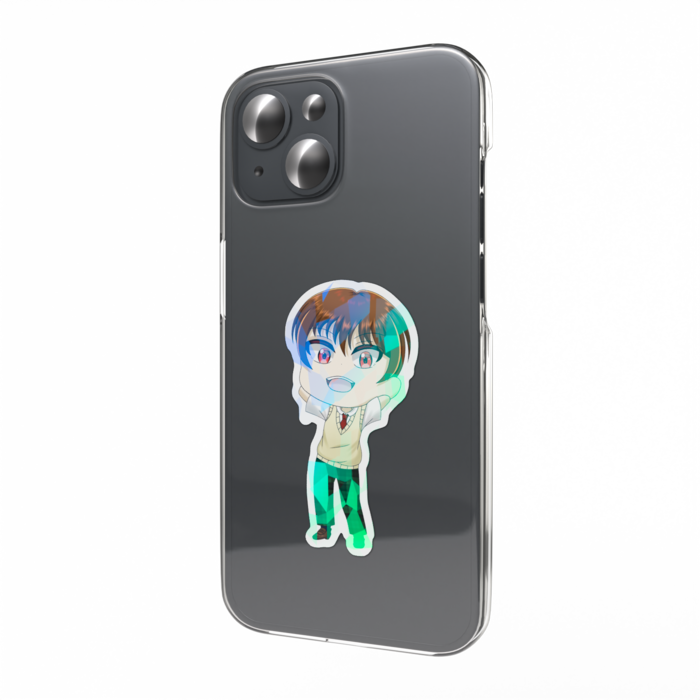 ホログラムスマホステッカー - 縦