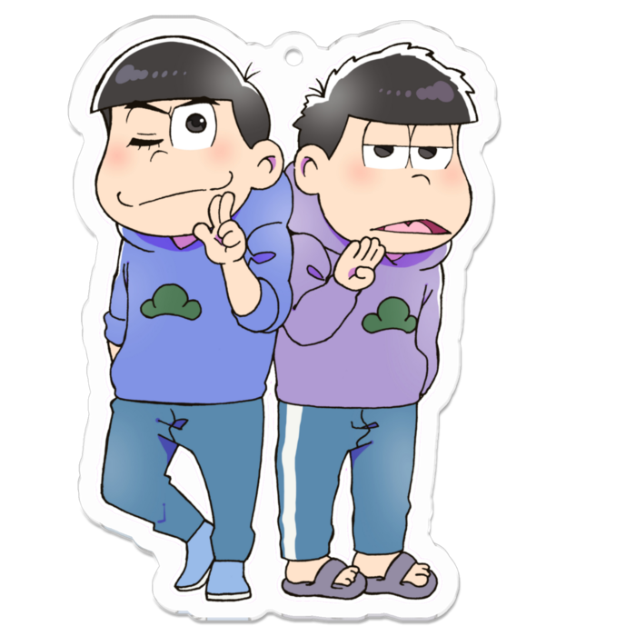 アクリルキーホルダー - 70 x 70 (mm)