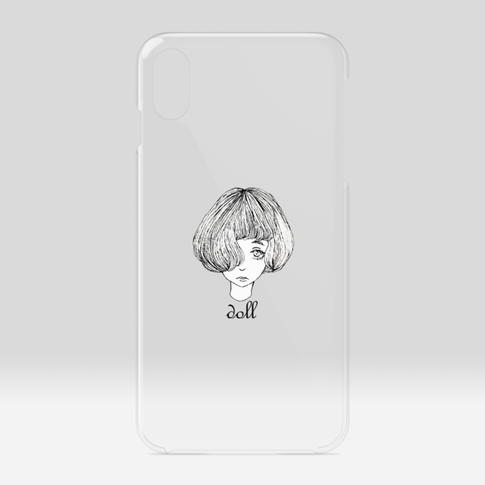 クリアiPhoneケース - iPhone XSMax
