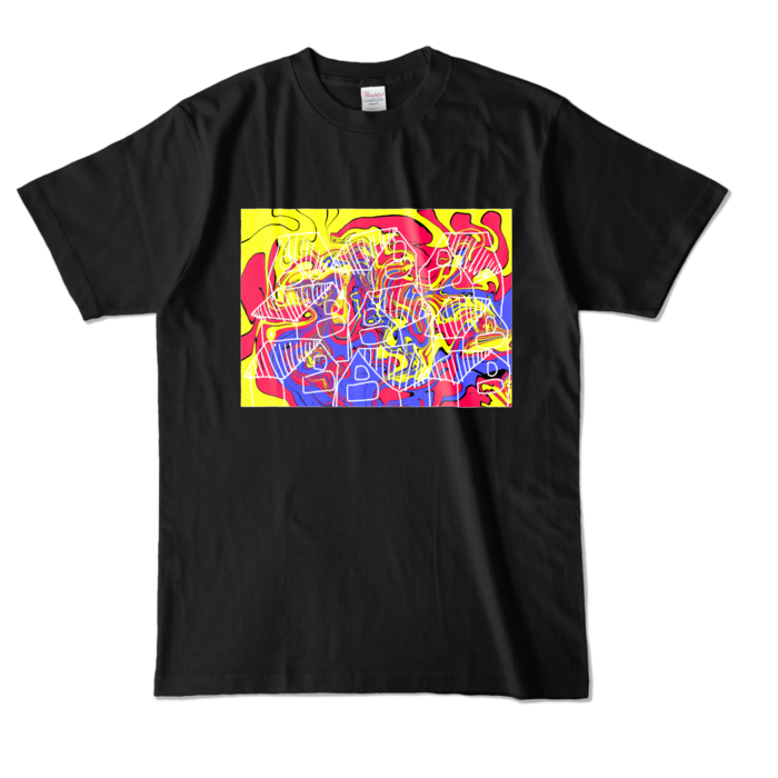 カラーTシャツ - L - ブラック (濃色)